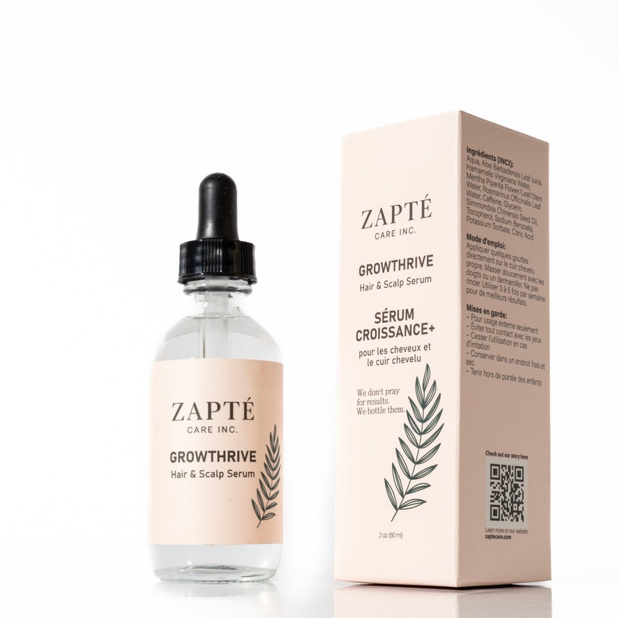 ZAPTÉ GROWTHRIVE HAIR & SCALP SERUM